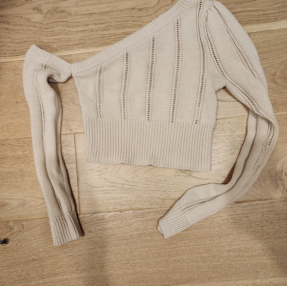 Majorelle One Shoulder Sweater - Picture 3 of 3
